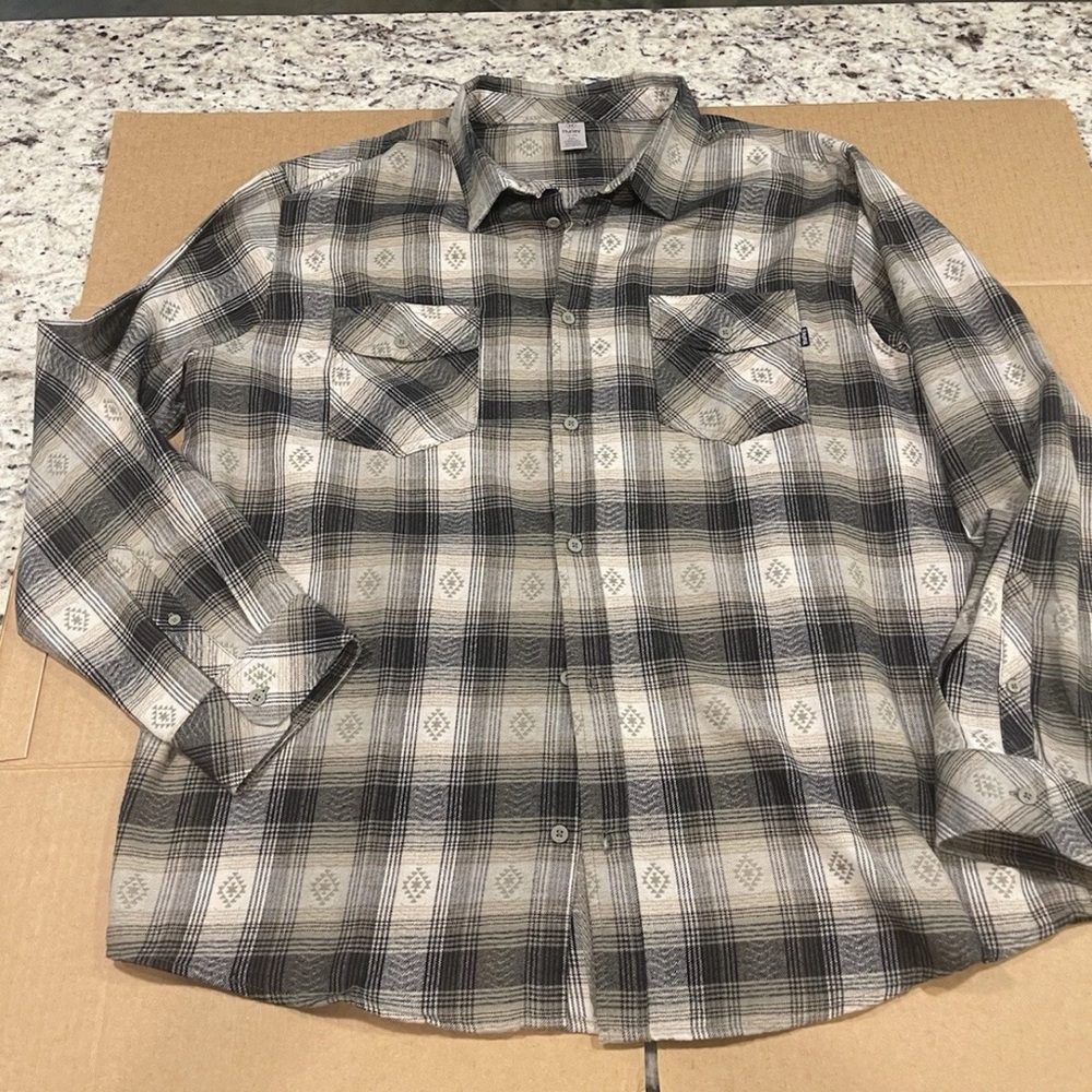 Hurley Plaid Shirt XXL